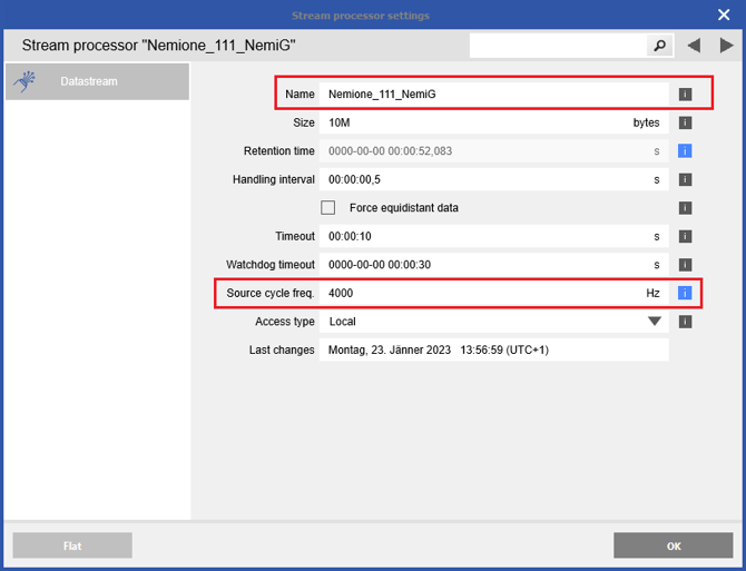 NemioneStreamSetting