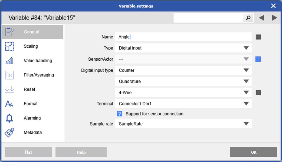 Measuring with a Quadrature Encoder