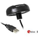 GPS-ontvanger / u-blox 8 / USB / dakmontage  4,50 m NAVILOCK 62531